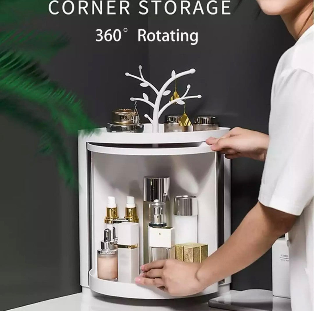 Bathroom Corner Corner Makeup Storage