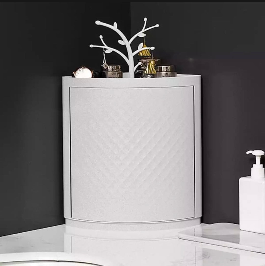Bathroom Corner Corner Makeup Storage